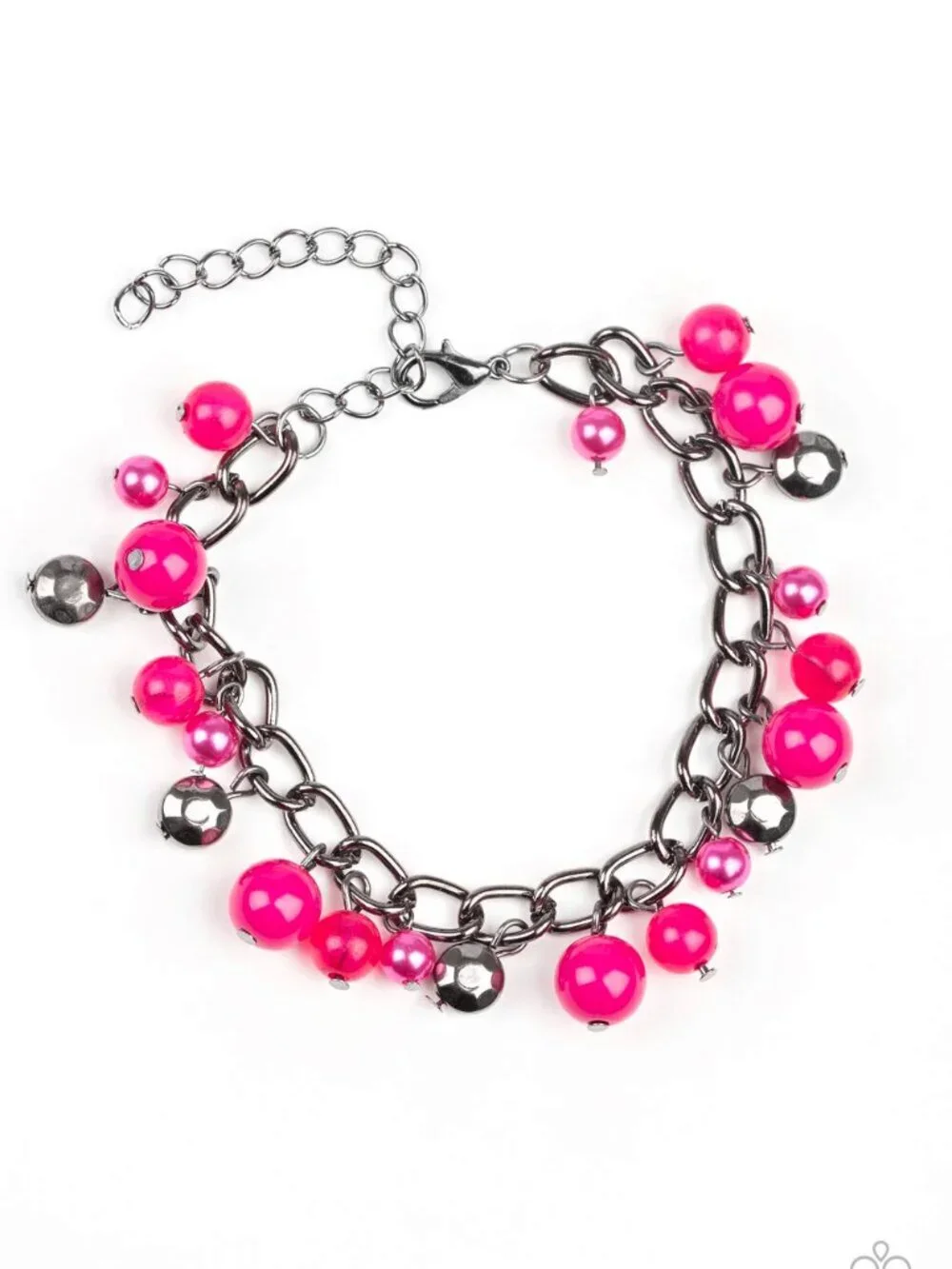 Paparazzi Jewelry Accessories - Hold My Drink - Pink Bracelet - Vintage
